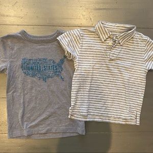 EUC - Set of boys J. Crew tops - Size 3